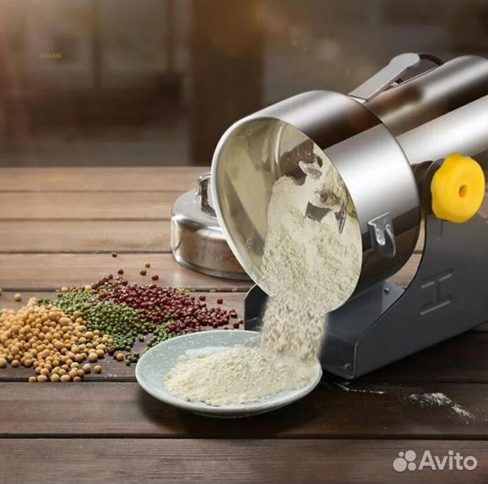Электрическая мельница для крупы зерна специй соло