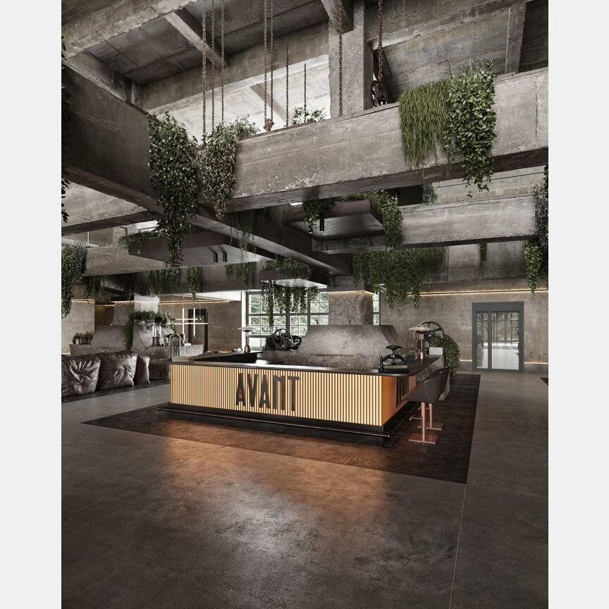 1-к. апартаменты, 50,4 м², 4/5 эт.