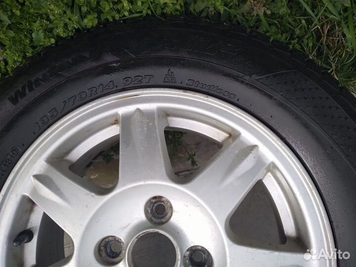 Hankok липучка R14 на литых дисках