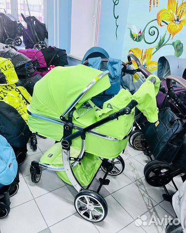 Коляска 2:1 lux мом