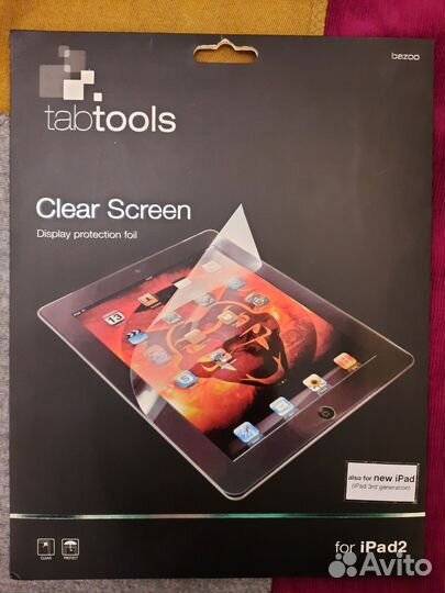 Защитная плёнка на iPad 2