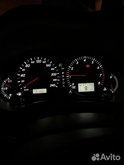 Пересвет приборной панели