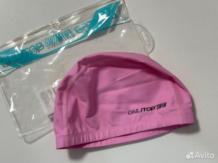 Шапочка для плавания взрослая