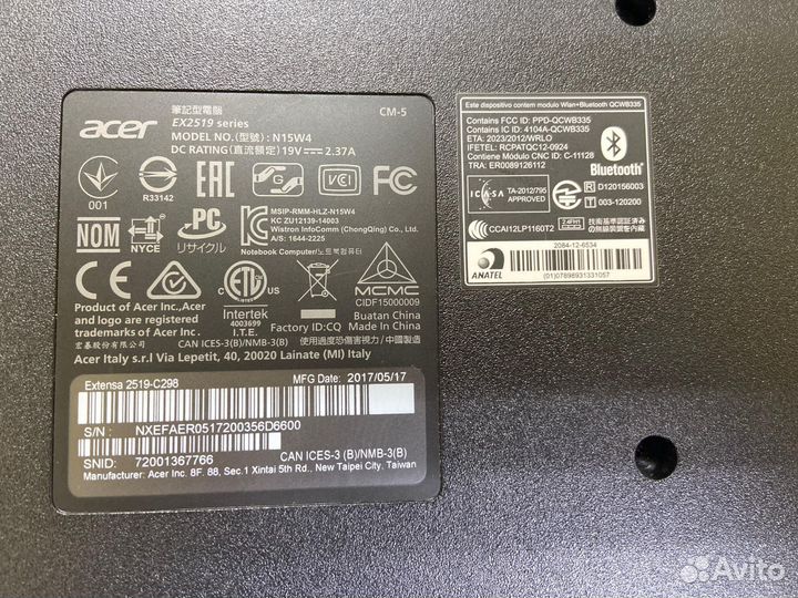 Ноутбук Acer/ Celeron N3060