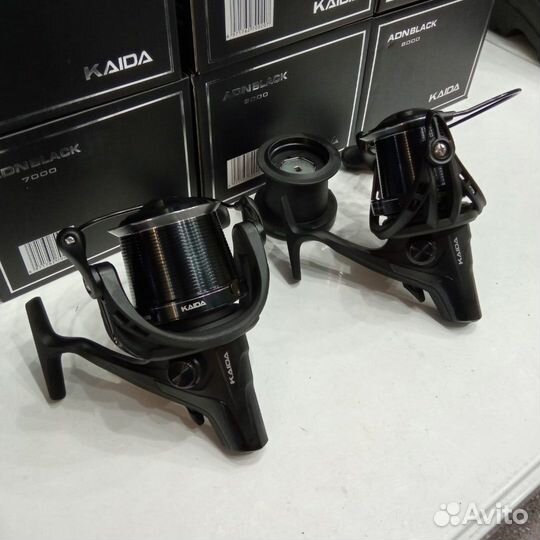 Карповая катушка Kaida ADN Black 7000/8000