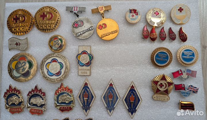 Значки общества, донор, дружба, фестиваль молодежи