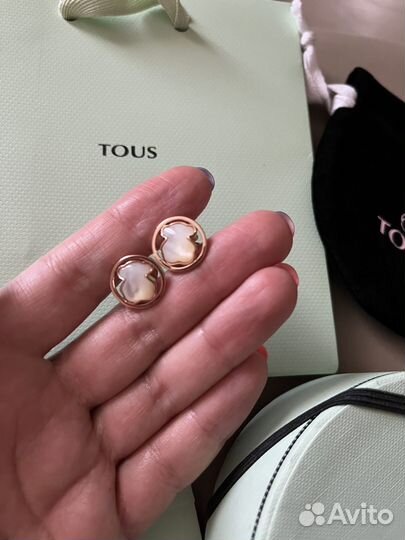 Серьги tous новые