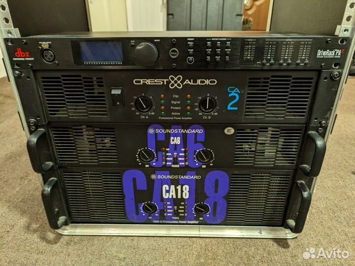 Комплект усилителей для акустической системы