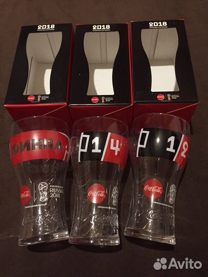 Стаканы от Coca-Cola