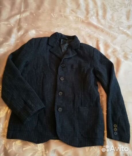 Пиджак на мальчика Levall 100 шерсть