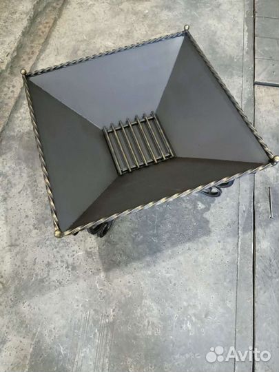 Костровая чаша(Квадрат) 3 в 1