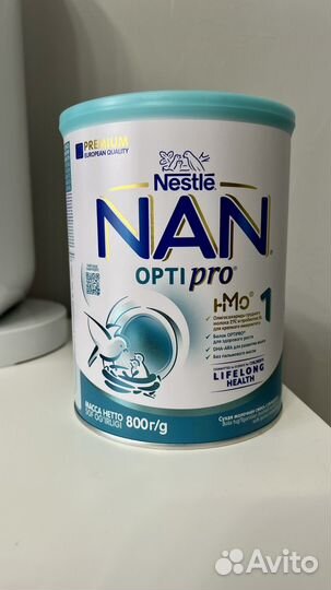 Смесь детская нан, nan optipro 1