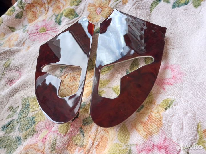 Пульты вставки дерево mercedes w140 комплект