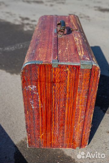 Деревянный чемодан реквизит для фото