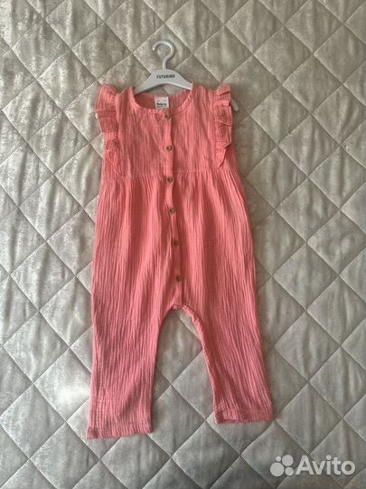 Комбинезон муслиновый для девочки