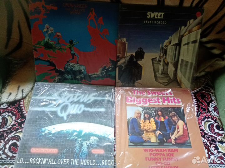 Lp. Uriah Heep. Sweet. Status Quo
