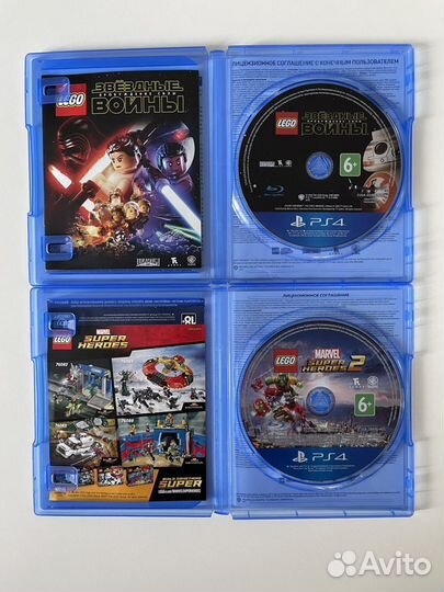 Игры ps4 lego Звездные воины marvel super herdes 2