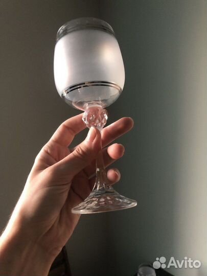 Бокалы из богемского стекла