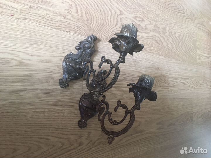 Подсвечники настенные (пара)