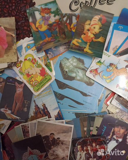 Коллекция карманных календариков