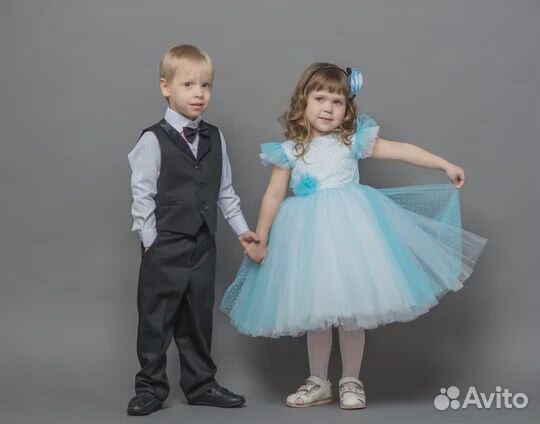 Костюмы-тройки с жилетом на 6, 7 и 8 лет