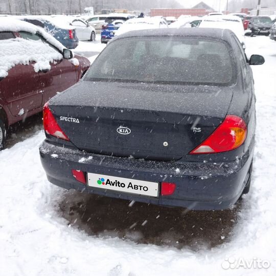 Kia Spectra 1.6 МТ, 2008, 188 000 км