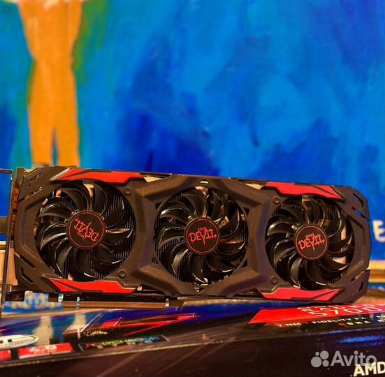 Amd RX Power Color Red Devil 570 4gb