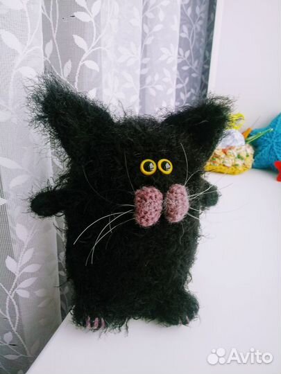 Вязаный кот / на заказ