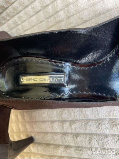 Туфли натуральная замша 38 размер