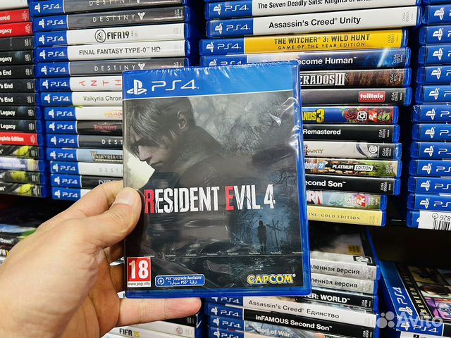 Resident evil 4 remake ps4 диск новый