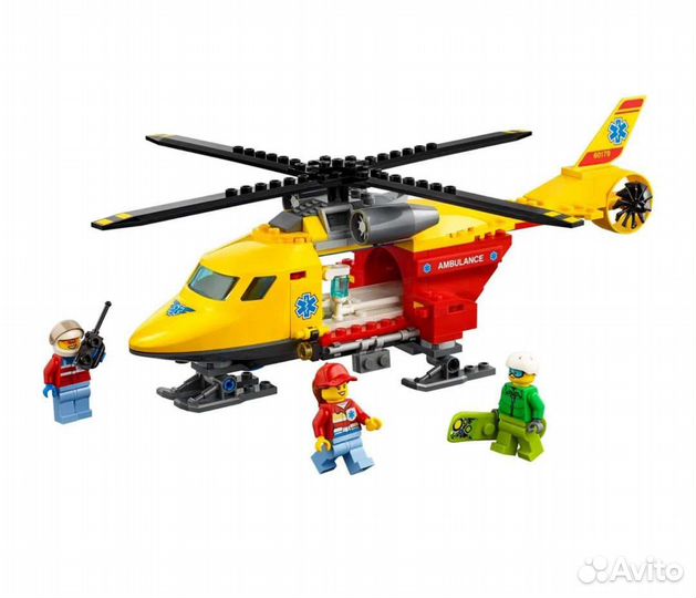 Lego City Вертолет скорой помощи 60179
