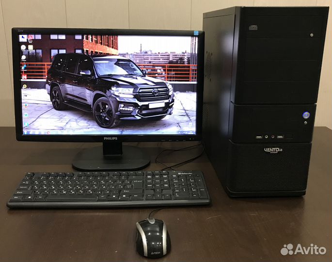 Philips 22, AMD X2 250, HD 4200, озу 4GB, HDD 320G