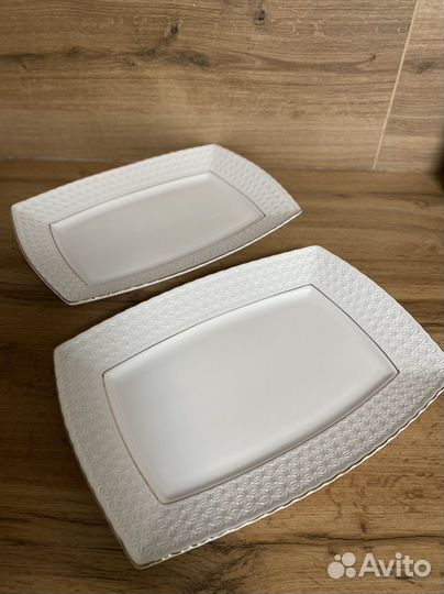 Блюдо Снежная Королева Коралл