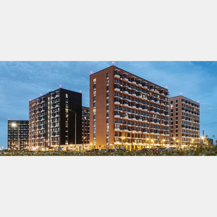2-к. квартира, 56,8 м², 11/12 эт.