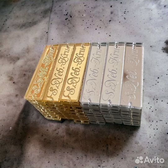 Бирка для сумки ручной работы 60 штук