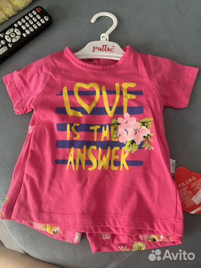 Костюм шорты и футболка