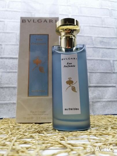 Туалетная вода bvlgari EAU parfumee AU THE bleu 75