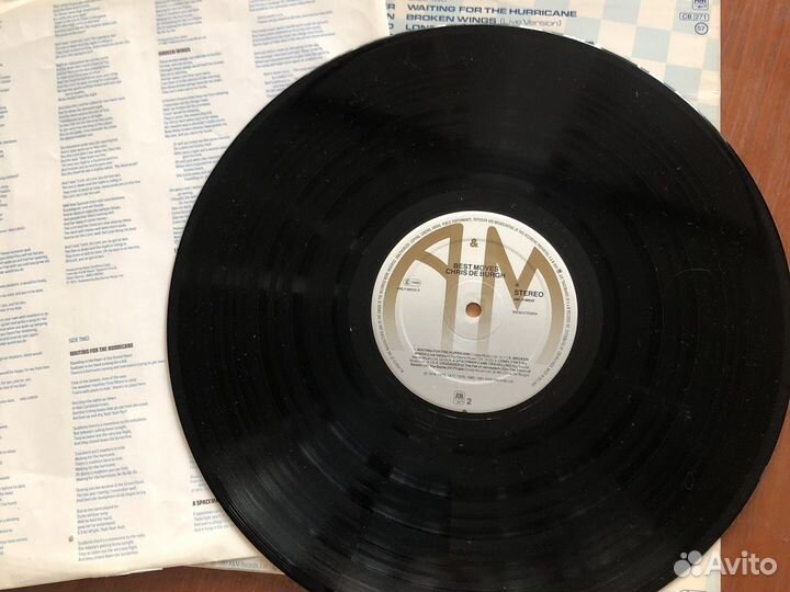 Chris de Burg(best moves) винил фирменный