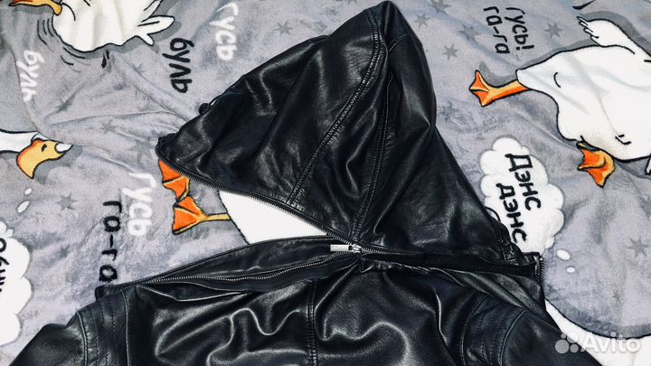 Кожаная куртка UF4M