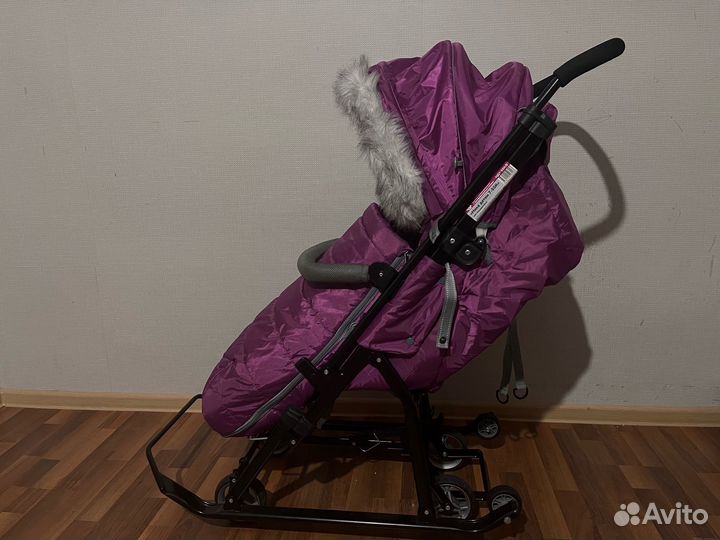 Коляска санки nika 7 5k