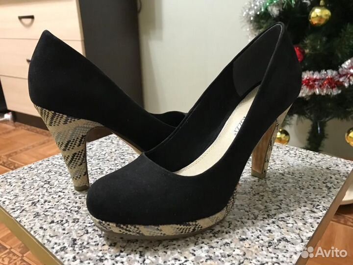 Туфли замша, 39р
