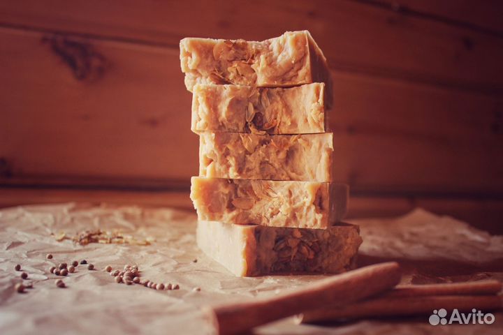 Крафтовое мыло на нефильтрованном пиве