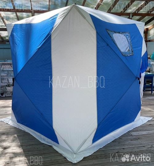 Утепленная палатка для зимней рыбалки