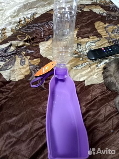 Поилка прогулочная для собак