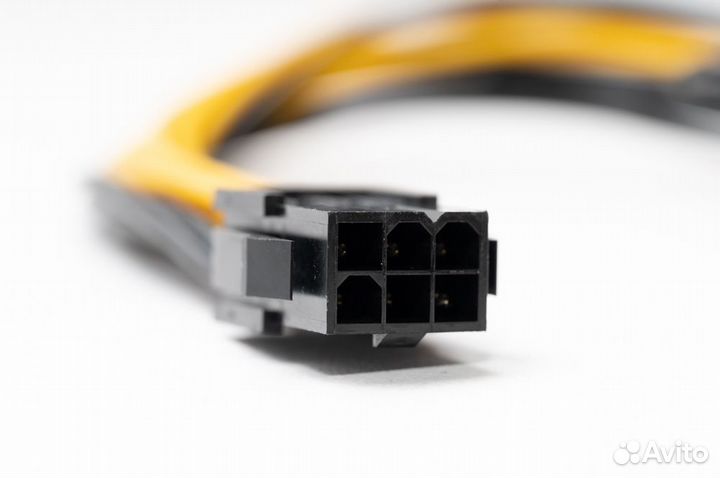 Переходник питания видеокарт 6 pin на 2 6-8 pin