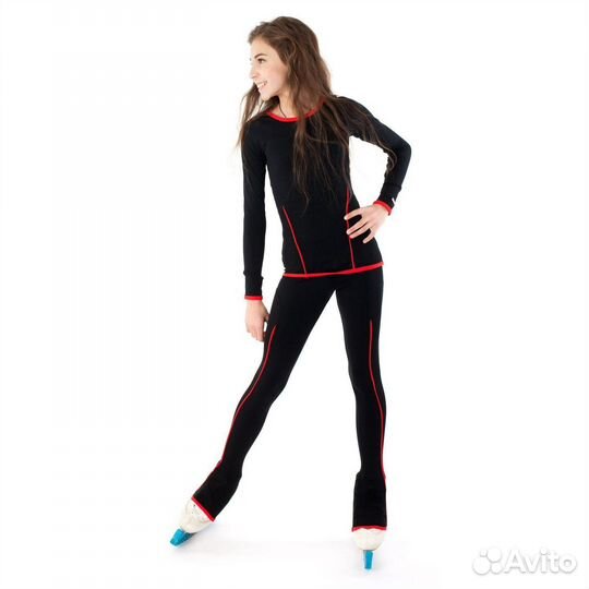 Mondor Лонгслив для фигурного катания, solo майка