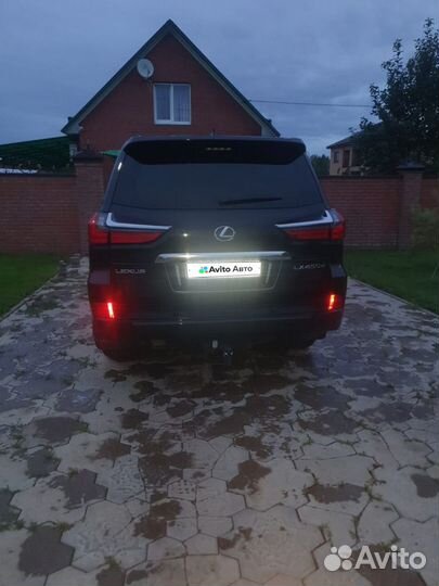 Lexus LX 4.5 AT, 2020, 132 000 км