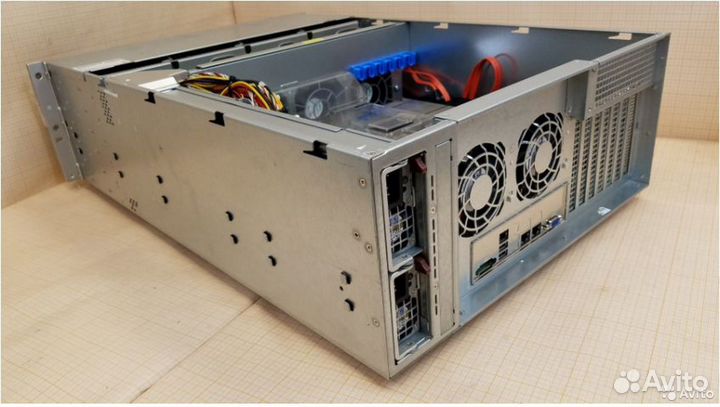 Майнинг ферма на 432 тб Chia. Потребление 0.2 кВат