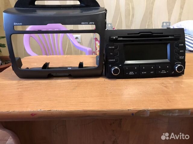 Штатная магнитола с Киа Спортедж 2012 г