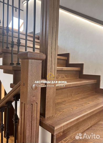 Лестницы на заказ. Деревянные и на металлокаркасе